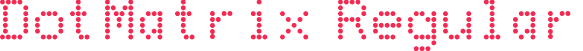 DotMatrix Regular